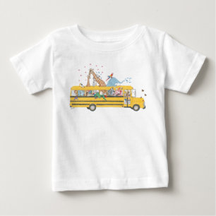 Räder auf dem Bus-Splish-Splash Baby T-shirt