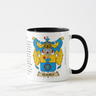 Rader Familien-Wappen Tasse