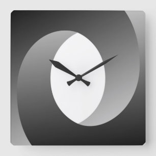 RÄDER QUADRATISCHE WANDUHR