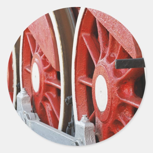 Räder Runder Aufkleber (Vorderseite)