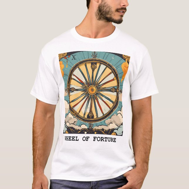 RÄDER VON FORTUNE - TAROT T-Shirt (Vorderseite)