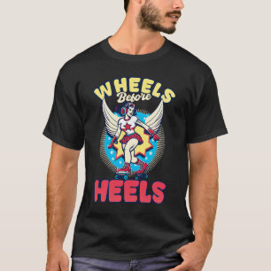 Räder vor Heelsen Roller Derby T-Shirt