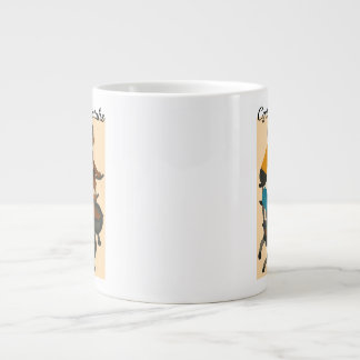 Radfahr-Schwestern Jumbo-Tasse