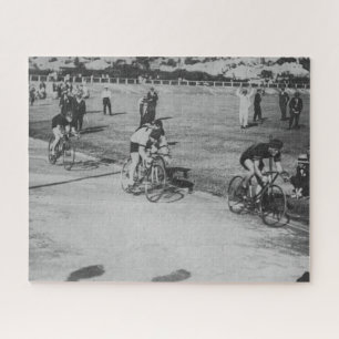 Radfahren auf der Velodrome-Rennstrecke Brisbane 1 Puzzle