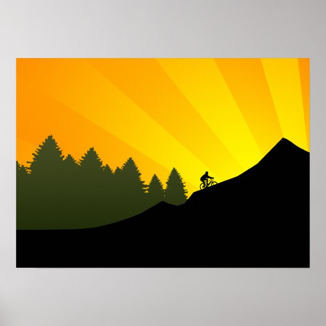 Radfahren : Bergbahn : Poster (Vorne)