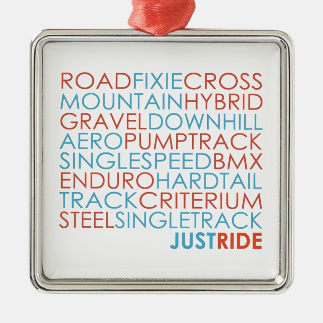 Radfahren Bikes Mountainbike Reiten Ornament Aus Metall (Vorne)