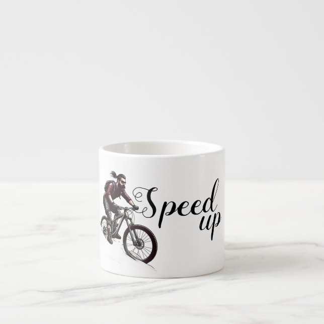 Radfahren Espressotasse (Vorderseite)