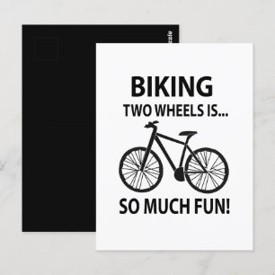 Radfahren Fahrrad Radfahren Radfahrer Radfahren Postkarte