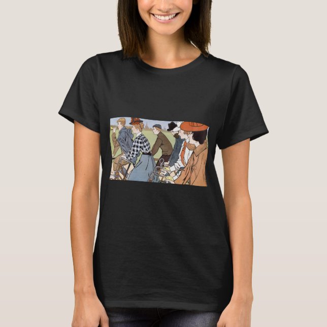 Radfahren, Fahrräder, Van Caspel T-Shirt (Vorderseite)