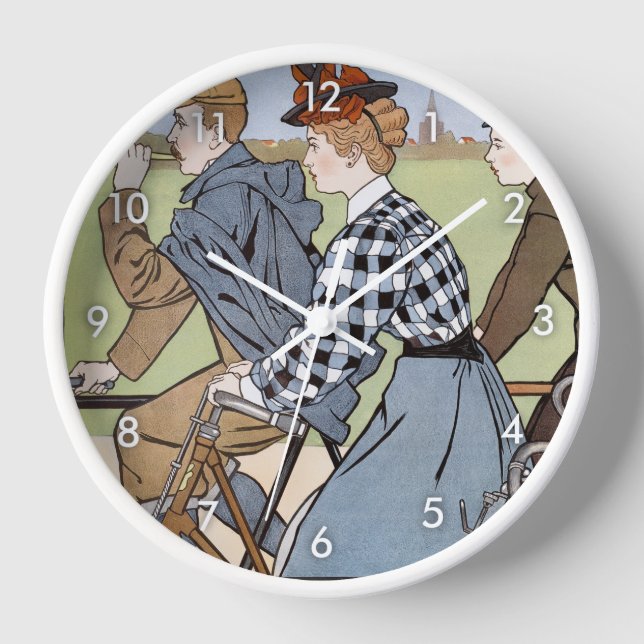 Radfahren, Fahrräder, Van Caspel Uhr (Vorderseite)