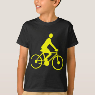 Radfahren - Gelb T-Shirt