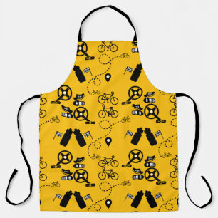 Radfahren-Geschenkdruck Schürze