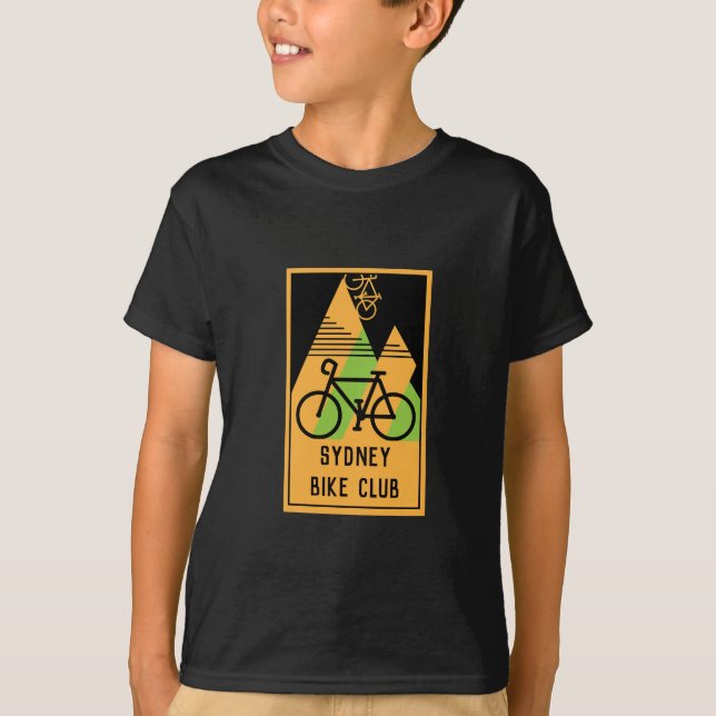 Radfahren in Australien T-Shirt (Vorderseite)