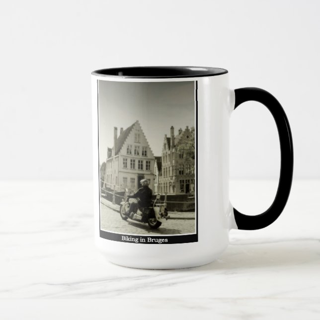 Radfahren in Brügge Tasse (Rechts)