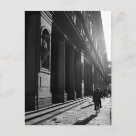 Radfahren in Firenze Postkarte
