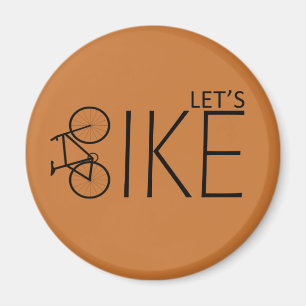 Radfahren inspirierende Zitate Magnet