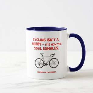 Radfahren ist keine Hobbysache, es ist wie die See Tasse