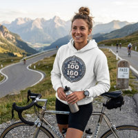 Radfahren Jahrhundert Fahrt 100 Meilen 160 KM
