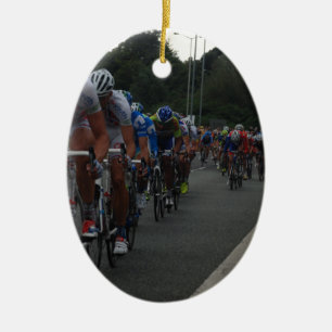 Radfahren Keramik Ornament