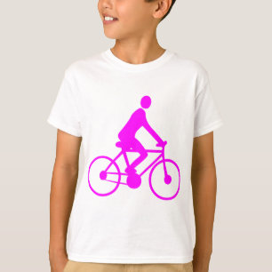Radfahren - Magenta T-Shirt