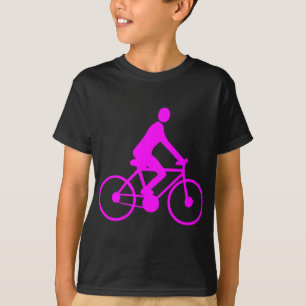 Radfahren - Magenta T-Shirt