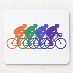 Radfahren (männlich) mousepad