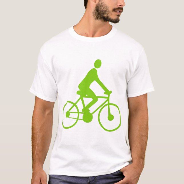 Radfahren - Mars Green T-Shirt (Vorderseite)