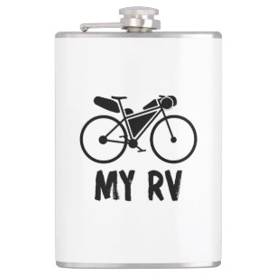 Radfahren, mein Freizeitfahrzeug Flachmann