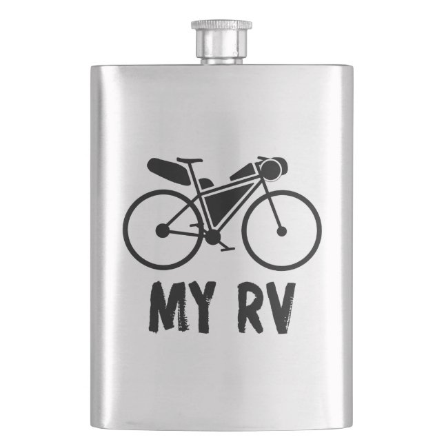 Radfahren, mein Freizeitfahrzeug Flachmann (Vorderseite)