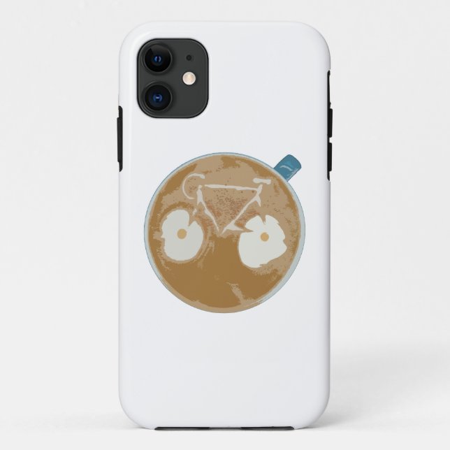Radfahren mit neuester Kunst Case-Mate iPhone Hülle (Rückseite)
