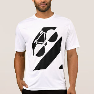 Radfahren . Moderne Radbekleidung T-Shirt