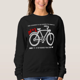 Radfahren N1 Regeln für Fahrradfahrer Sweatshirt