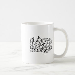 Radfahren Pennsylvania Radsport Mountainbiken Kaffeetasse
