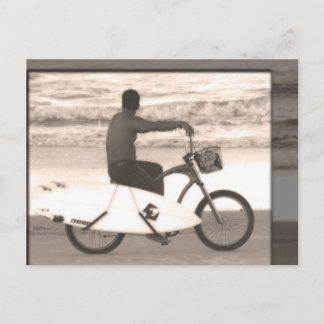 Radfahren Postkarte