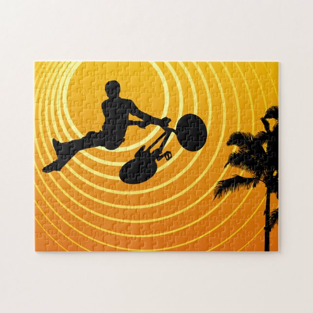 Radfahren Puzzle (Horizontal)