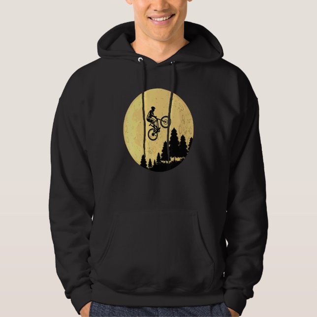 Radfahren Rad Mountain Biking Monument Obelisk Hoodie (Vorderseite)