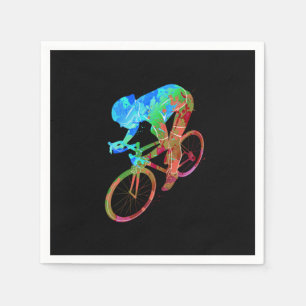 Radfahren Rad Mountainbike Radfahren Geschenk Serviette