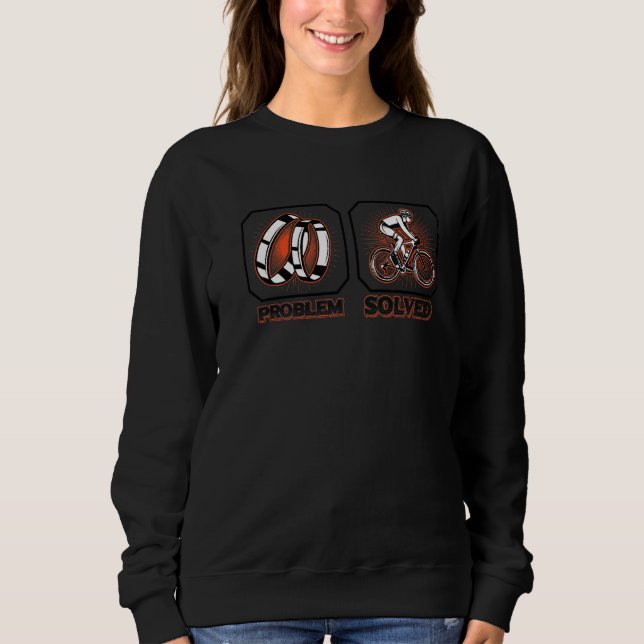Radfahren Radfahren 1 Sweatshirt (Vorderseite)