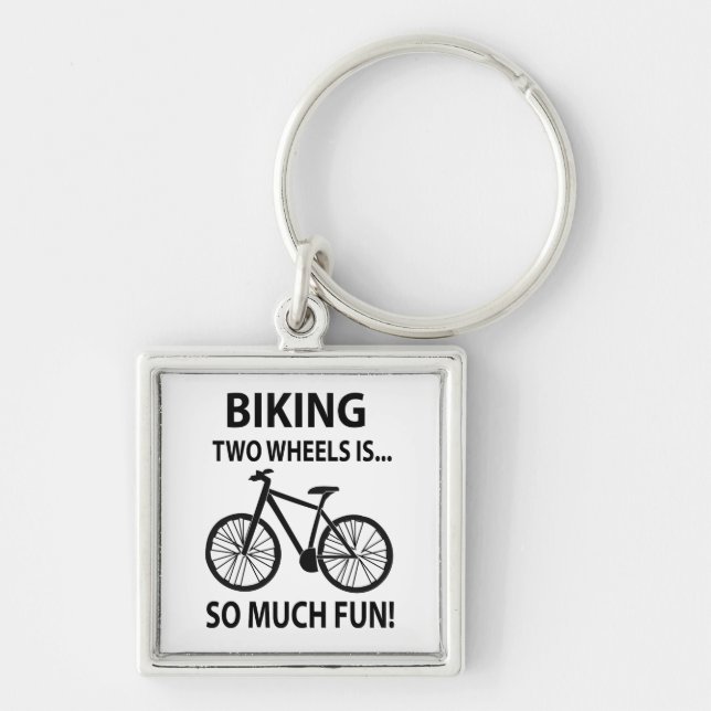 Radfahren Radfahren Radfahren Radfahren Schlüsselanhänger (Vorne)