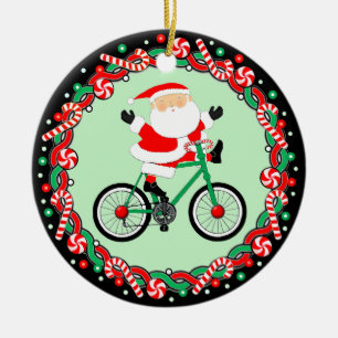 Radfahren Radfahrer Urlaub Geschenk Keramik Ornament