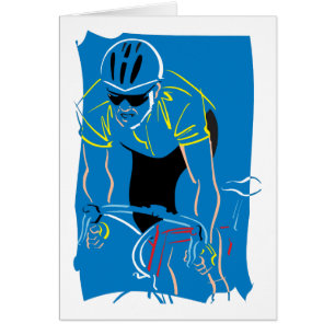 Radfahren-Rennläufer