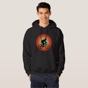 RADFAHREN SONNENUNTERGANG VINTAGE HOODIE