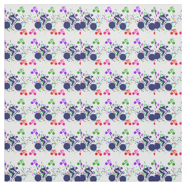 Radfahren Stoff (Muster)
