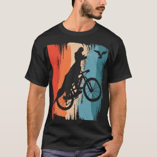Radfahren T-Rex Dinosaur Mountainbike fahren Dino  T-Shirt