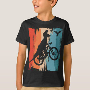 Radfahren T-Rex Dinosaur Mountainbike fahren Dino  T-Shirt