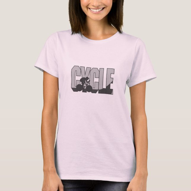 Radfahren - T-Shirt (Vorderseite)