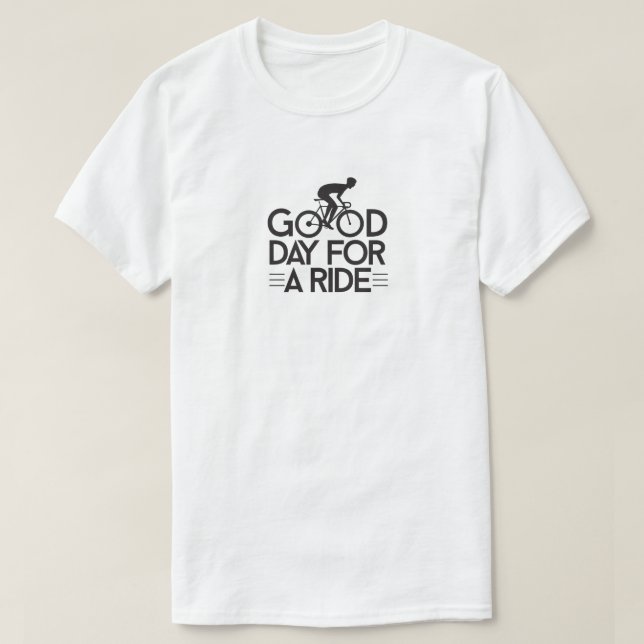 Radfahren-T - Shirt (Design vorne)