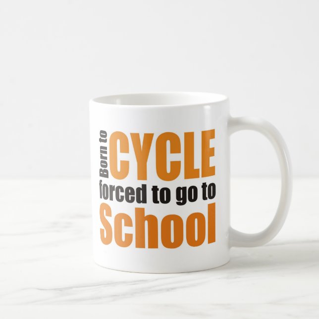 Radfahren Tasse (Rechts)