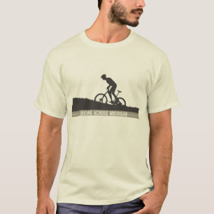 Radfahren über Michigan T-Shirt
