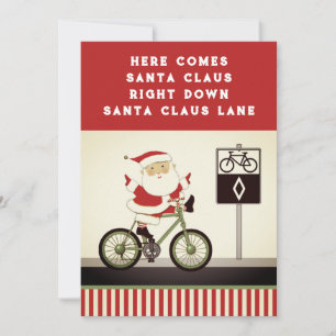 Radfahren Urlaub Weihnachtskarten